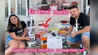 Abrindo os presentes do meu chá de panela ☕️💕 Parte 1