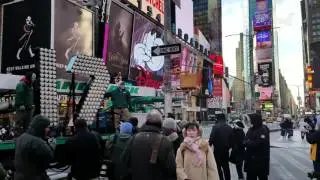 Times Square New Years 2017: Numeral Delivery