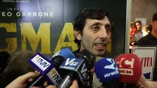 Reggio Calabria, l'attore Marcello Fonte torna a casa dopo la vittoria della palma d’oro a Cannes