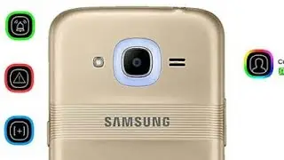 HOW to activate smart glow feature in j2 pro in Hindi With colour Changing effect