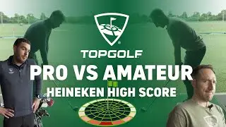 Topgolf Pro vs Amateur Golfer - New Topgolf Game!