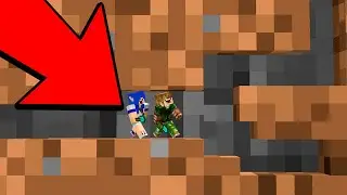 Esse mapa é FEITO só de TERRA...E a gente virou formiga! (SOTERRADOS MINECRAFT)