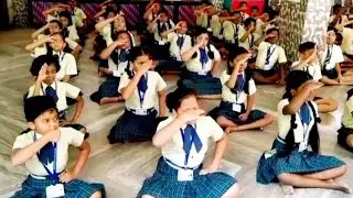 YOGA DAY CELEBRATION @ SAI HOLY FAITH HIGH SCHOOL