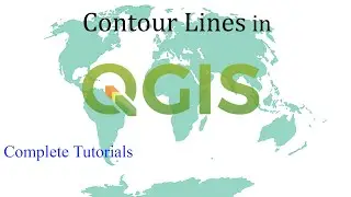 Contour Lines from Digital Elevation Model (DEM): Terrain Analysis in QGIS