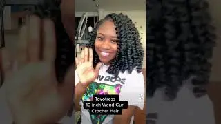 Toyotress 10 Inch Wand Curl Crochet