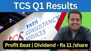 TCS Q1 Results 2025 | tcs Results Today | TCS Share Latest News | TCS Results
