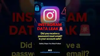 🚨 Instagram Data Leak Alert | How to Keep Your Account Safe