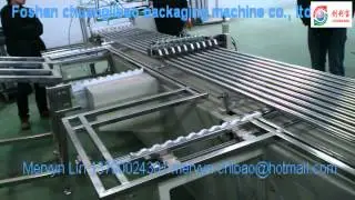 stainless steel plastic tube/pipe packing machine