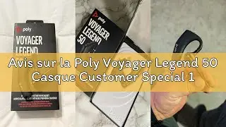 Avis sur la Poly Voyager Legend 50 Casque Customer Special 1 - Casque Bluetooth Simple avec Micro an