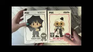 Thrilljoy Wednesday Addams & Art The Clown from Terrifier HT Scare Fair 2025 Exclusive PIX Opening