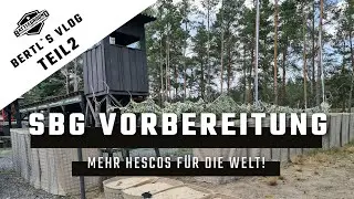 Scenario Big Game 24 Apocalypse Vorbereitungen / Hesco Barriers / Bertls Paintball Vlog