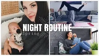 SPRING NIGHT ROUTINE // healthy, relaxing & real