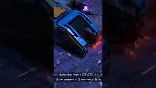 No Man's Sky Sentinel Ship: Blue & Yellow Combo