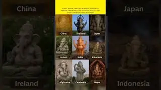 Lord Ganesha Across the World🌍 |Bappa arrives, worries disappear 🙏 #ganesh #ganesha #ganpati #bappa