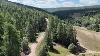 Rio de Las Trampas Valley, NM Drone View (2/4)