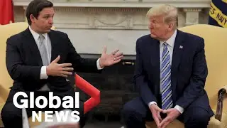 Coronavirus outbreak: Trump meets with Florida Gov. DeSantis as state begins reopening | HIGHLIGHTS