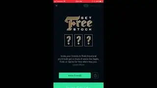 Robinhood Invite a Friend Free Stock Opening