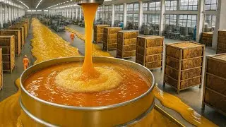 How Millions of Gallons of Honey Are Produced in Large-Scale Factories