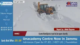 Gurez-Bandipora road to be open shortly