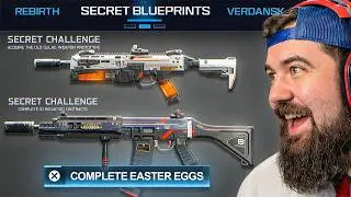 I Found EVERY Secret Blueprint in Winter Rebirth Island!