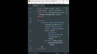 Learn How to create a background color changer using JavaScript