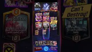 Marvel Snap - Turn 1 Agent 13 to Dr. Doom with  Bar Sinister