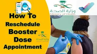 How to Reschedule Booster Dose Appointment COVID19 Vaccine Sehaty app