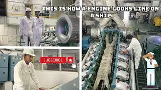 EXCLUSIVE TOUR of IMI NOIDA Campus 1: Witnessing a Ship Engine !