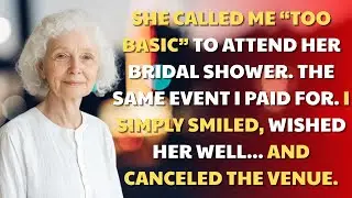 She Disrespected Me At Her Bridal Shower, So I Got Revenge By Cancelling The Venue!
