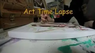Nature art time lapse