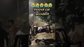 Innova car accident | #accident #roadrage #dehradun #dehradunaccident #night #shortvideos