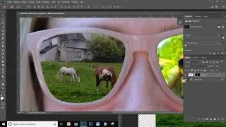 Reflets lunettes