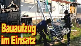 So praktisch ist ein Böcker Top Lift Bauaufzug / Dachaufzug!