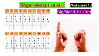 Boost Your Child&rsquo;s Focus & Math Skills with Finger Abacus Worksheets-13