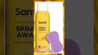 Sanfe Painless & Detan Hair Removal Spray Cream&nbsp;#shorts #shortsfeed