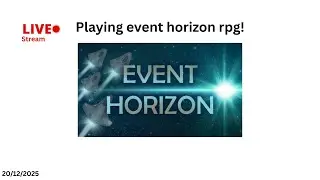 Lance plays EHRPG
