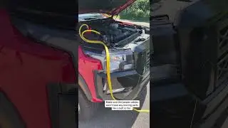 Here&rsquo;s how to jump-start your car in less than one minute. #howto #jumpstart #carmaintenance