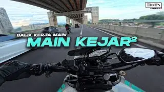 LAYAN KEJAR2 BALIK KERJA 🏃⚡ | Yamaha MT-09 Malaysia | Insta360 Ace Pro 2 [4K]