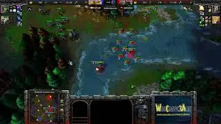 Fortitude(HU) vs FoCuS(ORC) - Warcraft 3: Classic - RN8762