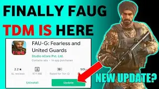 FAUG TDM GAMEPLAY | FAUG TDM NEW UPDATE | FAUG TDM MODE GAMEPLAY | FAUG TDM RELEASE DATE | #faugtdm