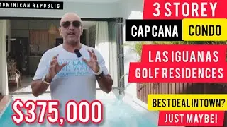 Amazing Deal in CAP CANA ACT FAST | 3 Storey CONDO in POOLTROPIC |  by KASH