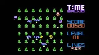 Christmas Salvo (Atari 7800 Christmas homebrew port)