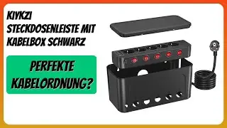BEWERTUNG (2026): Kiykzi Steckdosenleiste mit Kabelbox Schwarz. Infos