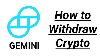 Как вывести криптовалюту через мобильное приложение Gemini