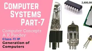 HOW COMPUTER SYSTEMS FUNCTION | PART-7 | COMPUTERS USED IN DIFFERENT GENERATIONS OF COMPUTERS