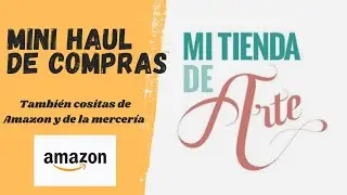 ✅ MINI HAUL DE COMPRAS ✅ #mitiendadearte #hauldecompras #scrapbooking