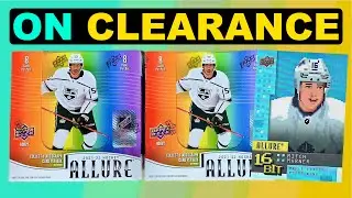 SO CHEAP I COULDN'T PASS IT UP! - 2021-22 Upper Deck Allure Hockey Hobby Box Break x2