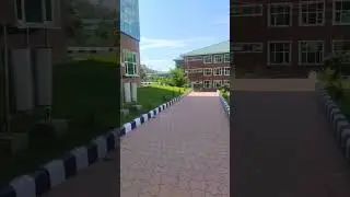 Capturing IUST's Stunning Campus under the Mesmerizing Morning Sky