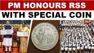 PM Modi's RSS Tribute: New Coin For 100 Years Features Bharat Mata | India Today News