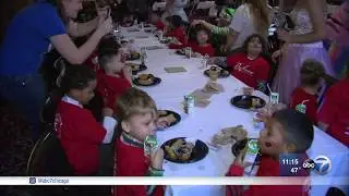 Operation Happy Children event serves breakfast to kids